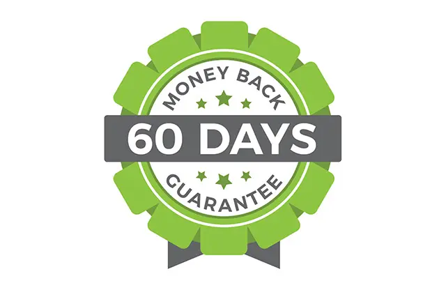 Denticore 60-Days Money Back Guarantee